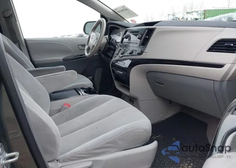 2011 Toyota Sienna Le V6 from USA, damaged, VIN 5TDKK3DC8BS013815